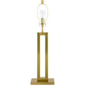   Modern European furniture - White Linen Gold Table Lamp - www.oroa.com | Oroa.com