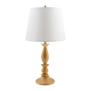   Modern European furniture - Linen Wood Veneer Table Lamp - www.oroa.com | Oroa.com
