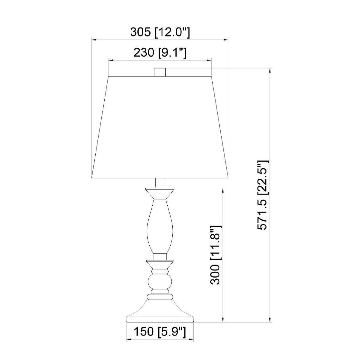   Modern European furniture - Linen Wood Veneer Table Lamp - www.oroa.com | Oroa.com