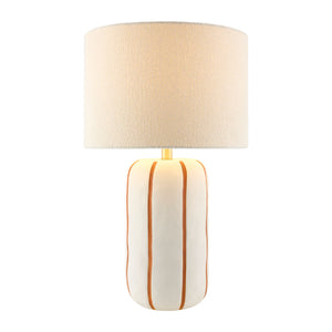   Modern European furniture - Line Painted Ceramic Table Lamp - www.oroa.com | Oroa.com
