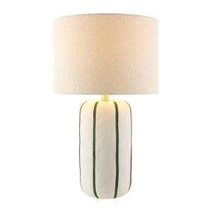   Modern European furniture - Line Painted Ceramic Table Lamp - www.oroa.com | Oroa.com