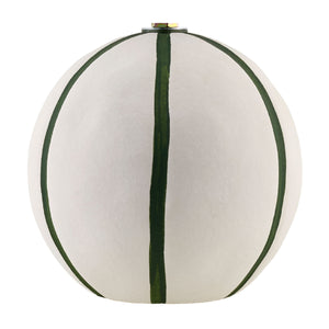   Modern European furniture - Lined Round Ceramic Table Lamp - www.oroa.com | Oroa.com