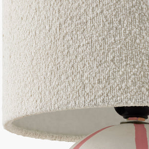   Modern European furniture - Round Lined Ceramic Table Lamp - www.oroa.com | Oroa.com