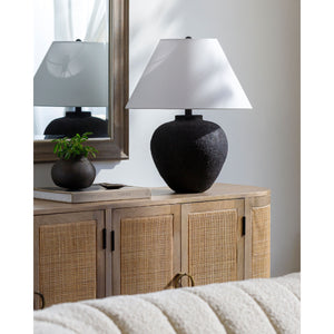   Modern European furniture - Empire Linen Shade Table Lamp - www.oroa.com | Oroa.com