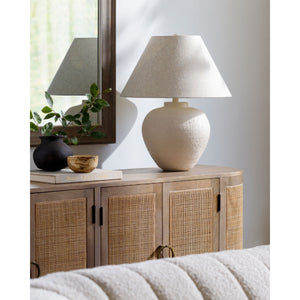   Modern European furniture - Empire Linen Shade Table Lamp - www.oroa.com | Oroa.com