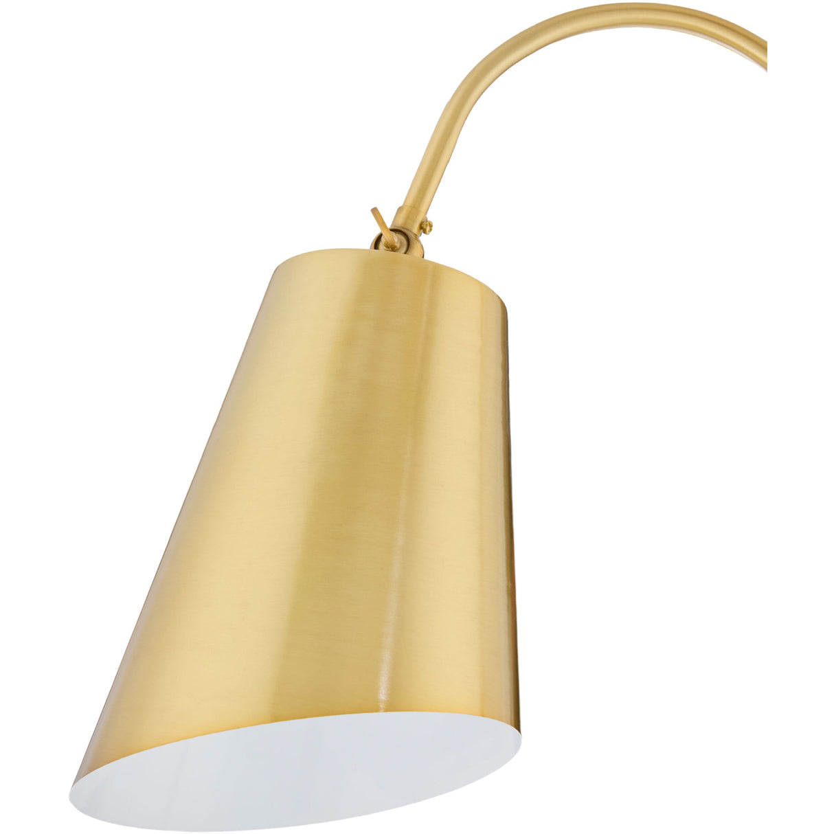   Modern European furniture - Gold Metal Accent Floor Lamp - www.oroa.com | Oroa.com