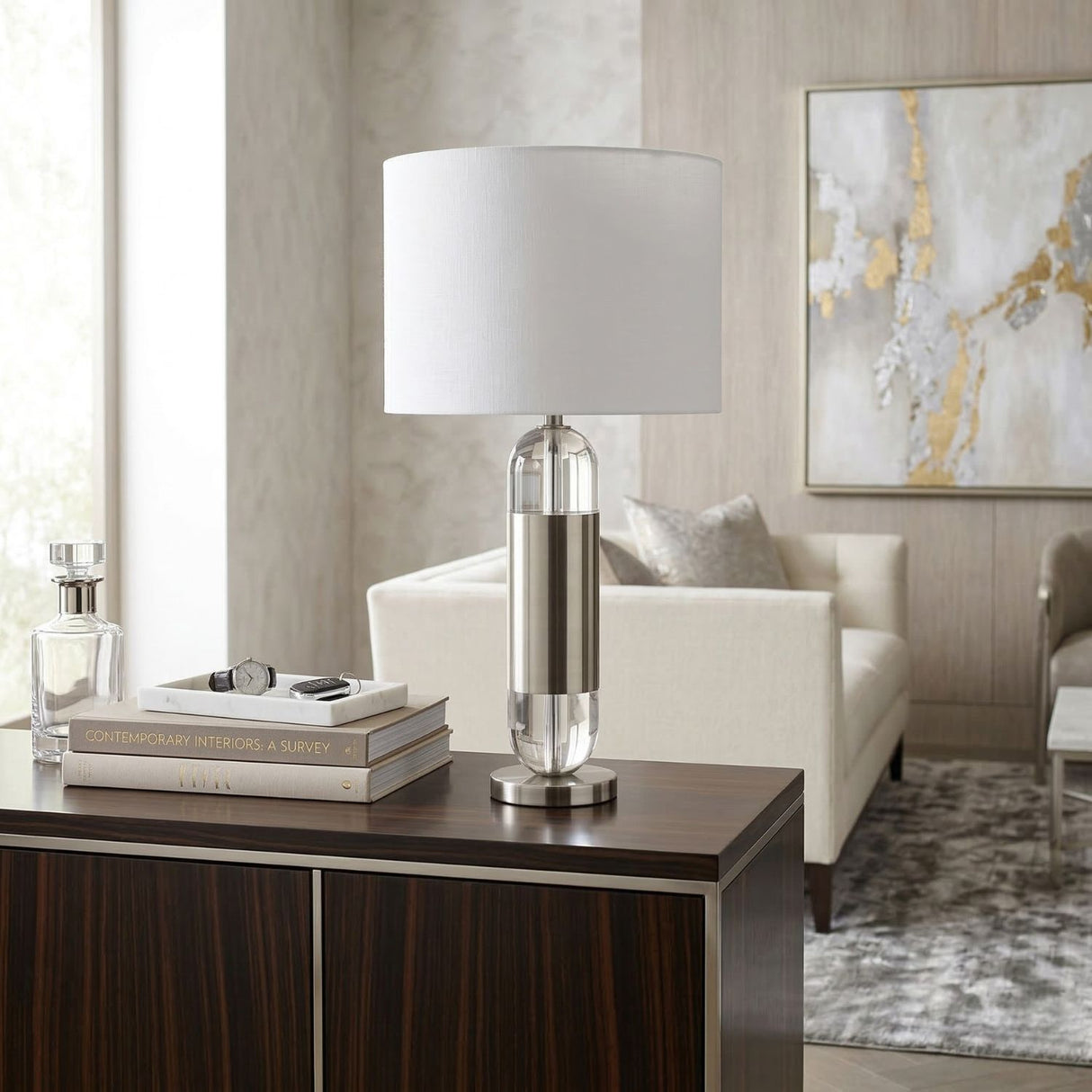   Modern European furniture - Crystal Accent Table Lamp - www.oroa.com | Oroa.com