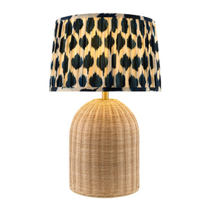   Modern European furniture - Blue Patterned Fabric Table Lamp - www.oroa.com | Oroa.com
