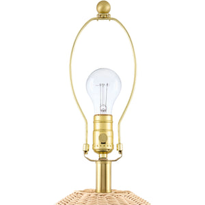   Modern European furniture - Blue Patterned Fabric Table Lamp - www.oroa.com | Oroa.com