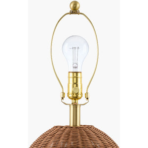   Modern European furniture - Blue Patterned Fabric Table Lamp - www.oroa.com | Oroa.com