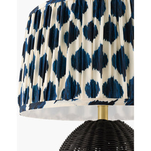   Modern European furniture - Blue Patterned Fabric Table Lamp - www.oroa.com | Oroa.com