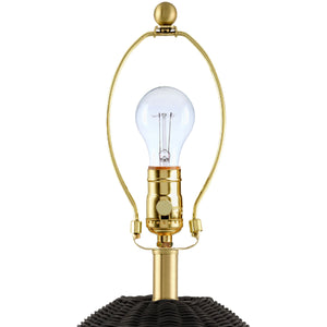   Modern European furniture - Blue Patterned Fabric Table Lamp - www.oroa.com | Oroa.com