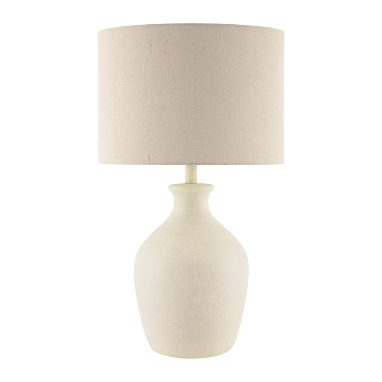   Modern European furniture - Linen Drum Shade Table Lamp - www.oroa.com | Oroa.com