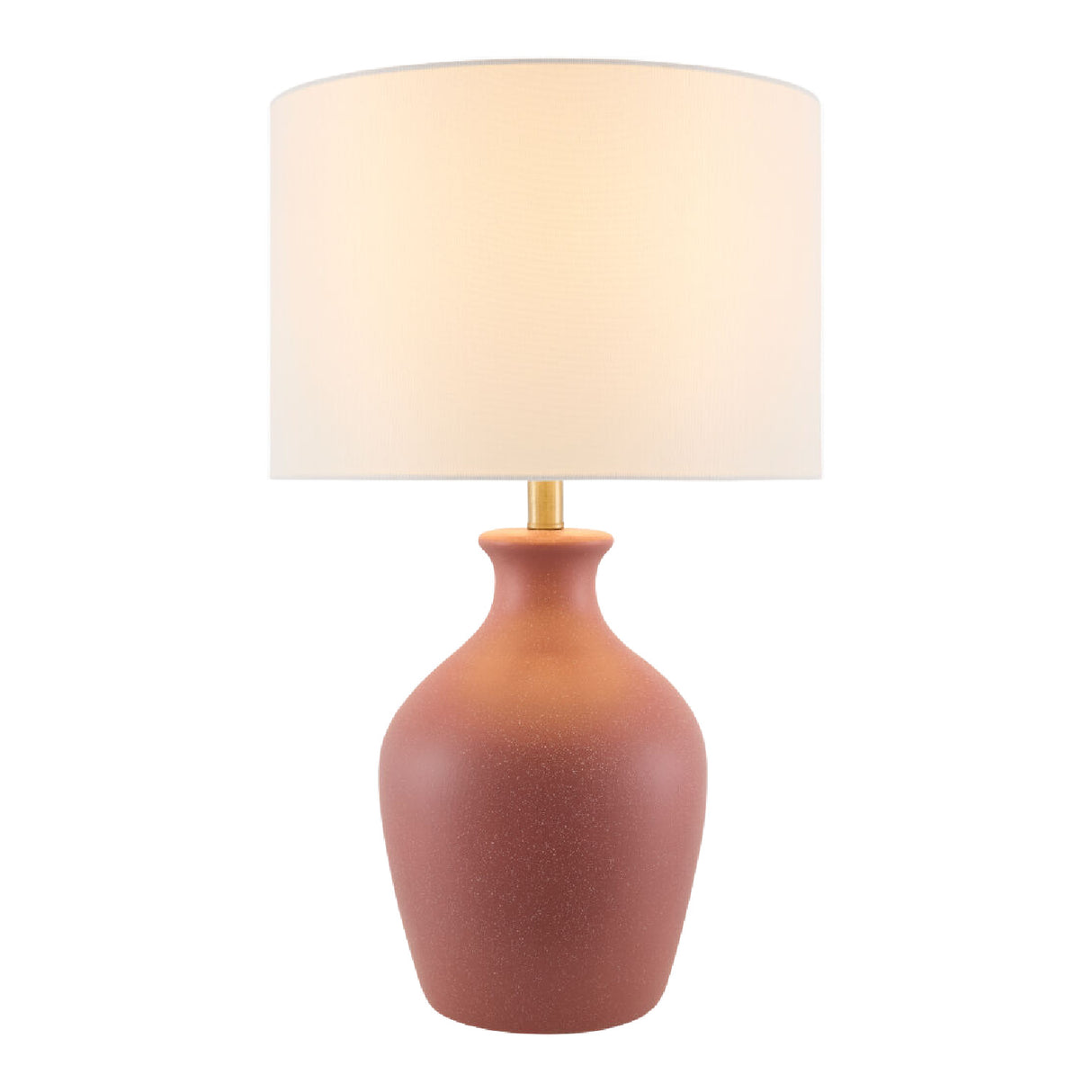   Modern European furniture - Linen Drum Shade Table Lamp - www.oroa.com | Oroa.com