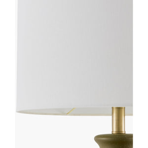  Modern European furniture - Linen Drum Shade Table Lamp - www.oroa.com | Oroa.com