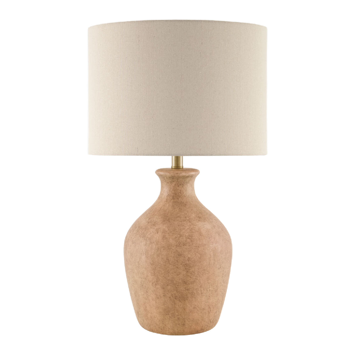   Modern European furniture - Linen Drum Shade Table Lamp - www.oroa.com | Oroa.com