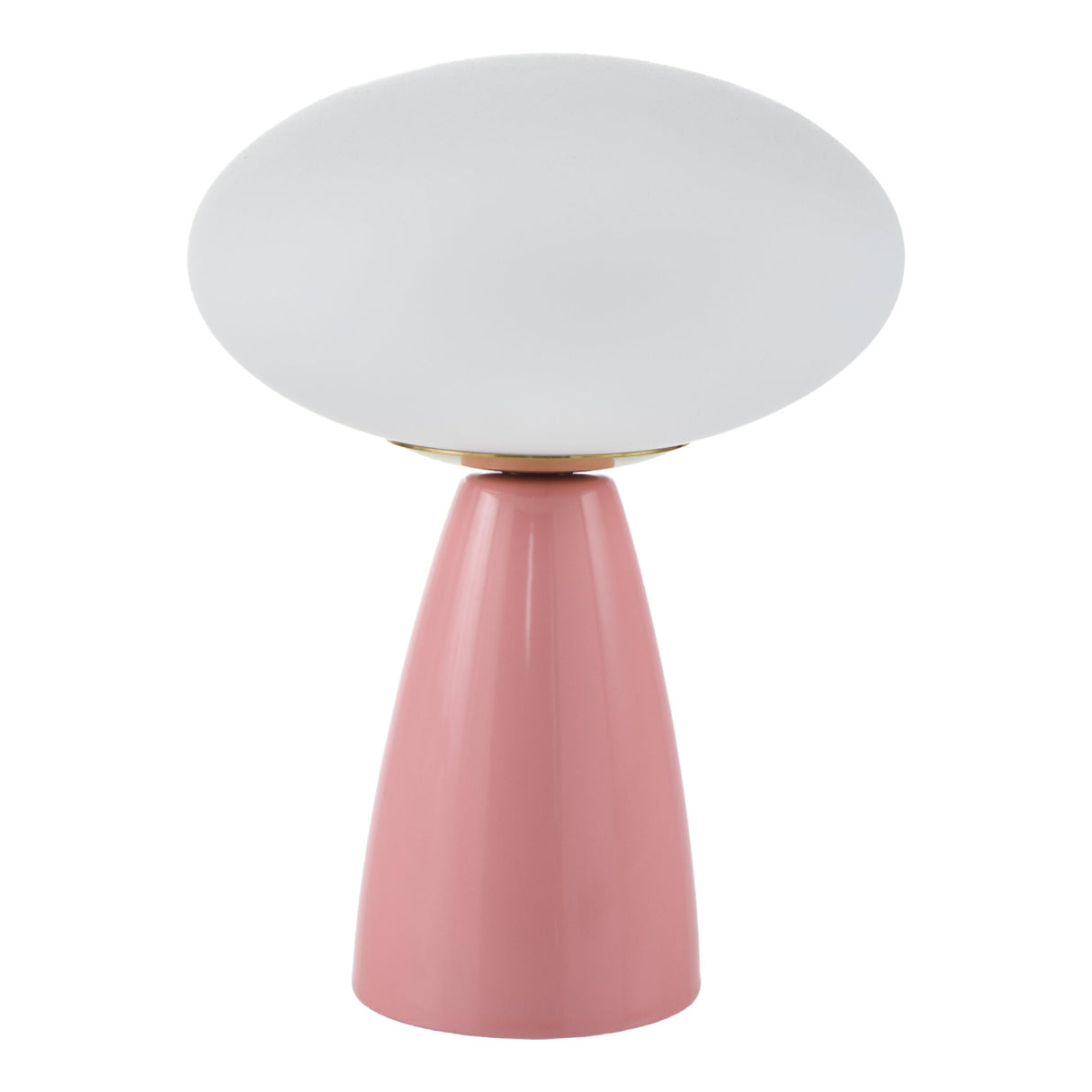   Modern European furniture - Oval White Glass Table Lamp - www.oroa.com | Oroa.com