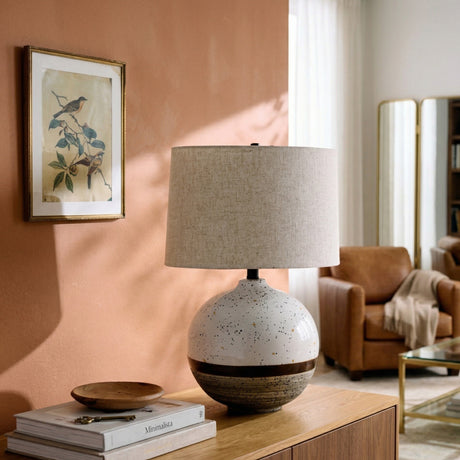   Modern European furniture - Dotted Ceramic Accent Table Lamp - www.oroa.com | Oroa.com