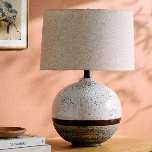  Modern European furniture - Dotted Ceramic Accent Table Lamp - www.oroa.com | Oroa.com