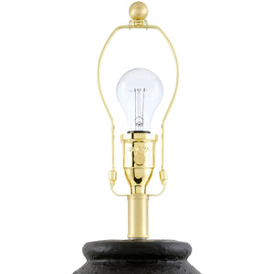   Modern European furniture - Scallop Folded Linen Table Lamp - www.oroa.com | Oroa.com