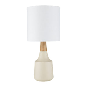   Modern European furniture - Drum Linen Shade Table Lamp - www.oroa.com | Oroa.com