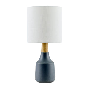   Modern European furniture - Drum Linen Shade Table Lamp - www.oroa.com | Oroa.com