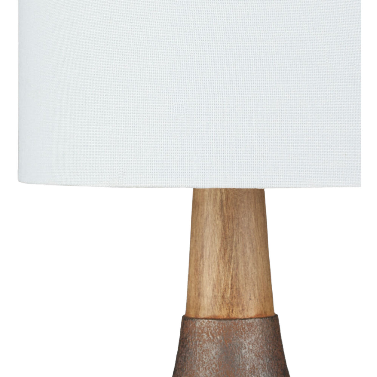   Modern European furniture - Drum Linen Shade Table Lamp - www.oroa.com | Oroa.com
