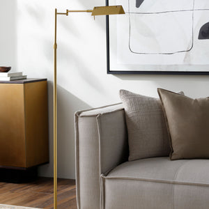   Modern European furniture - Electroplated Gold Floor Lamp - www.oroa.com | Oroa.com