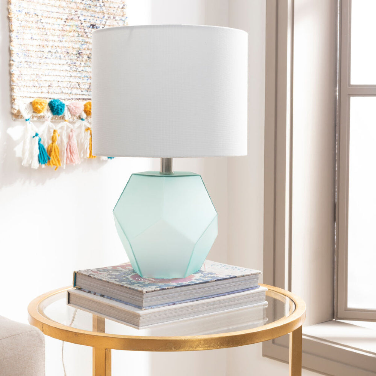   Modern European furniture - Faceted Glass Accent Table Lamp - www.oroa.com | Oroa.com