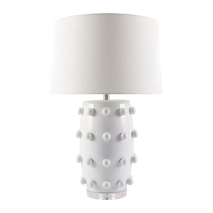   Modern European furniture - Orb Studded Ceramic Table Lamp - www.oroa.com | Oroa.com