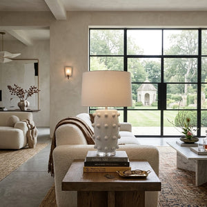   Modern European furniture - Orb Studded Ceramic Table Lamp - www.oroa.com | Oroa.com