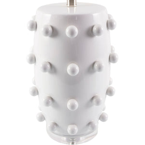   Modern European furniture - Orb Studded Ceramic Table Lamp - www.oroa.com | Oroa.com