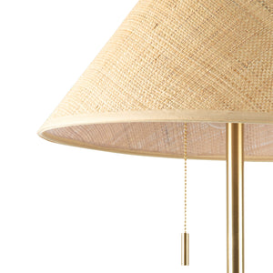   Modern European furniture - Rattan Empire Shade Floor Lamp - www.oroa.com | Oroa.com