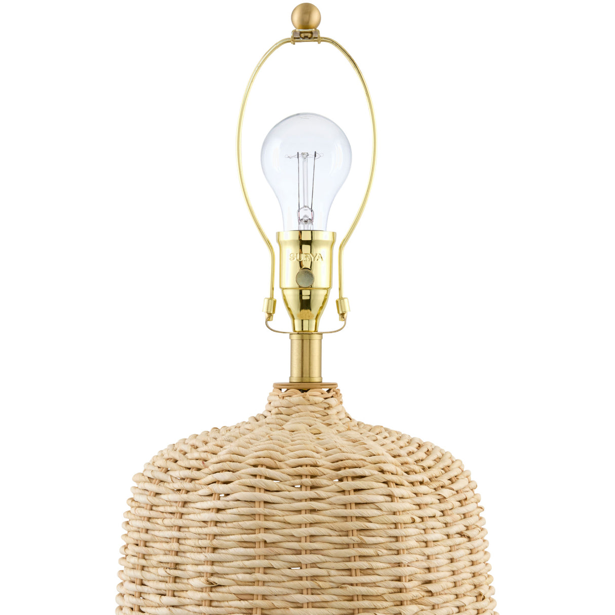   Modern European furniture - Beige Rattan Table Lamp - www.oroa.com | Oroa.com