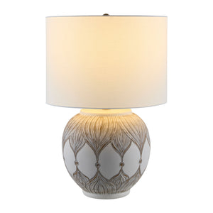   Modern European furniture - White Painted Accent Table Lamp - www.oroa.com | Oroa.com