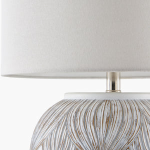   Modern European furniture - White Painted Accent Table Lamp - www.oroa.com | Oroa.com