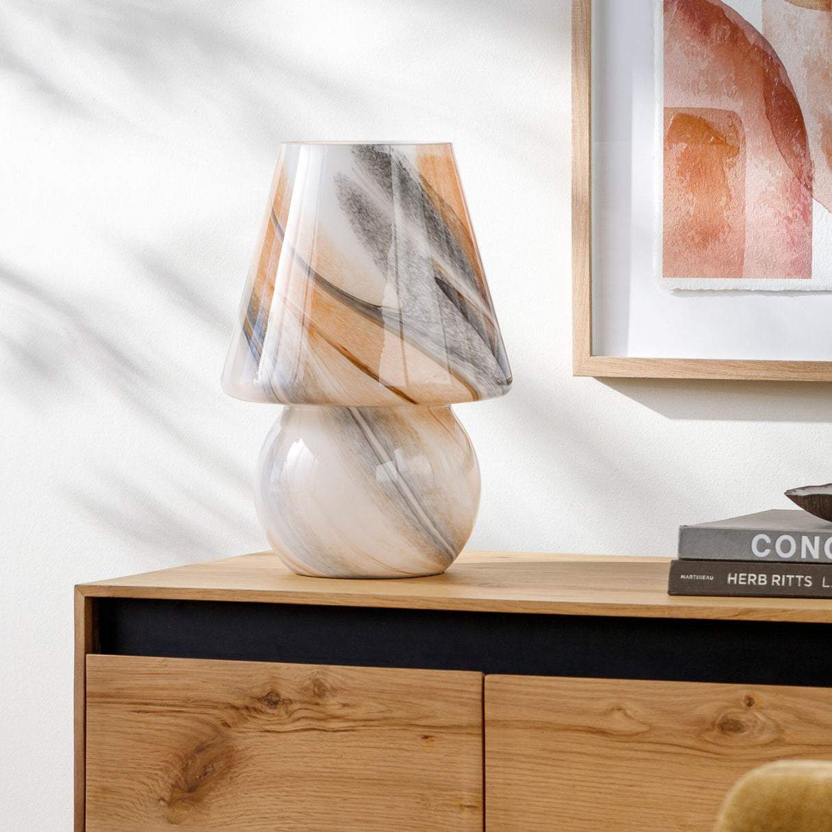   Modern European furniture - Glass Accent Table Lamp - www.oroa.com | Oroa.com