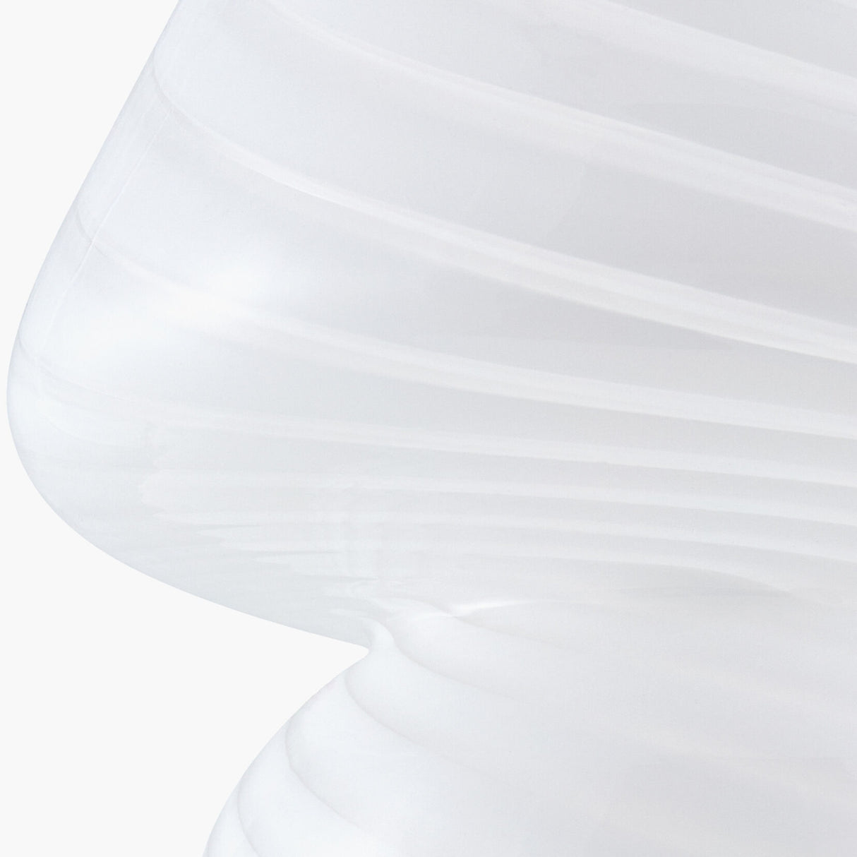   Modern European furniture - Painted White Glass Table Lamp - www.oroa.com | Oroa.com