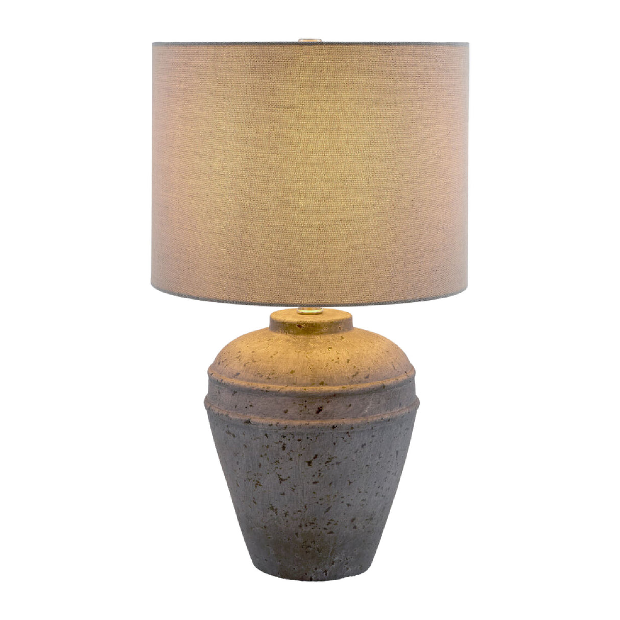   Modern European furniture - Gray Cement Accent Table Lamp - www.oroa.com | Oroa.com