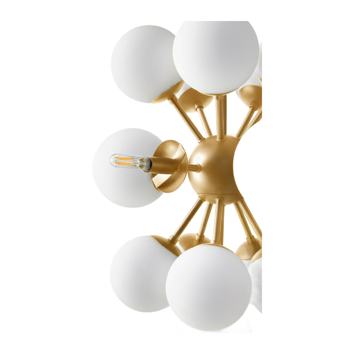   Modern European furniture - Glass Globes 16-Light Chandelier - www.oroa.com | Oroa.com