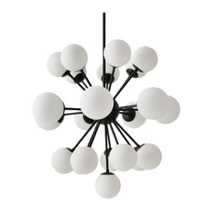   Modern European furniture - Glass Globes 22-Light Chandelier - www.oroa.com | Oroa.com