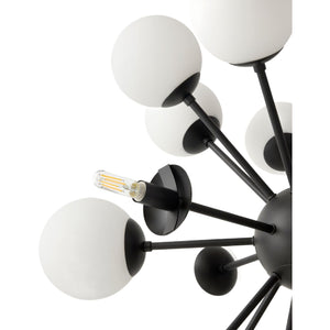   Modern European furniture - Glass Globes 22-Light Chandelier - www.oroa.com | Oroa.com