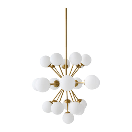   Modern European furniture - Glass Globes 22-Light Chandelier - www.oroa.com | Oroa.com