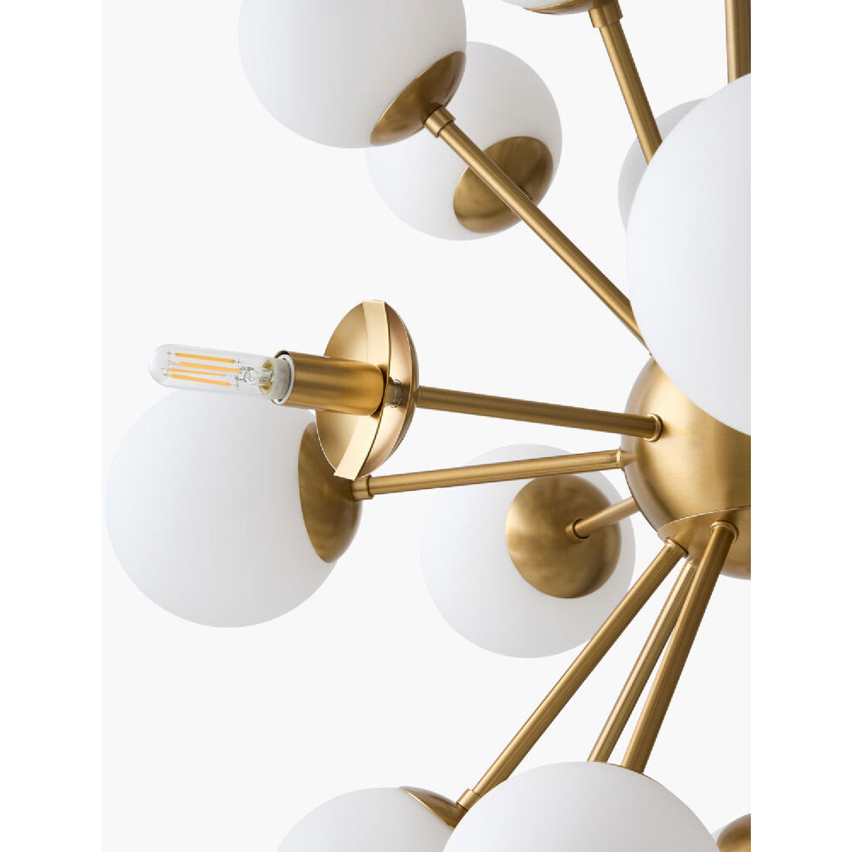   Modern European furniture - Glass Globes 22-Light Chandelier - www.oroa.com | Oroa.com