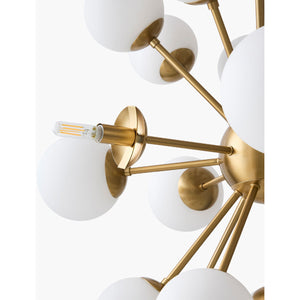   Modern European furniture - Glass Globes 22-Light Chandelier - www.oroa.com | Oroa.com