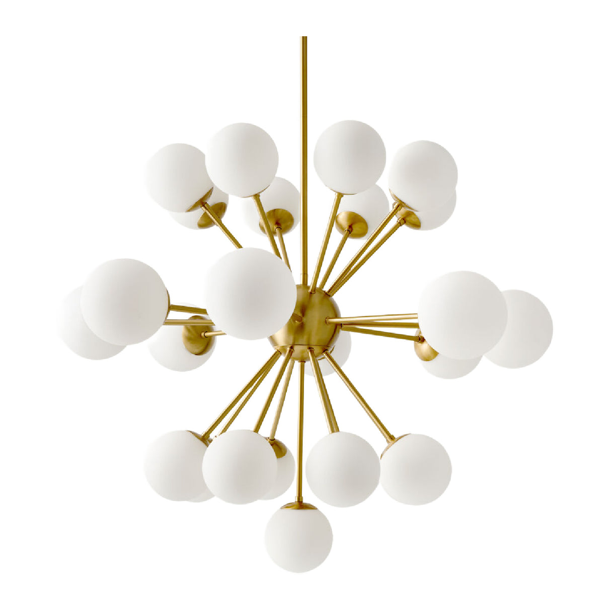   Modern European furniture - Glass Globes 25-Light Chandelier - www.oroa.com | Oroa.com