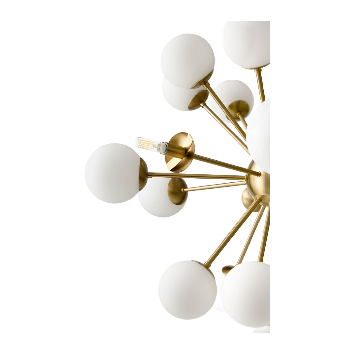   Modern European furniture - Glass Globes 25-Light Chandelier - www.oroa.com | Oroa.com