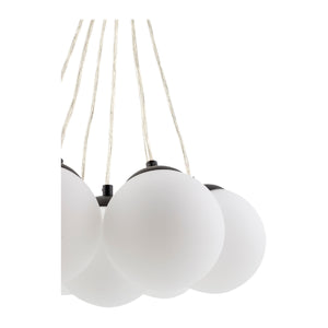   Modern European furniture - Glass Globes 7-Light Chandelier - www.oroa.com | Oroa.com