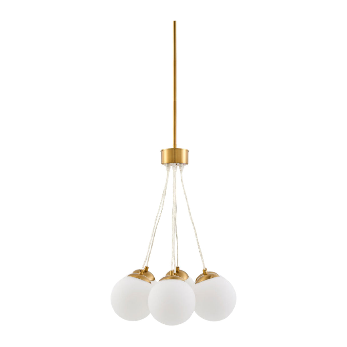   Modern European furniture - Glass Globes 7-Light Chandelier - www.oroa.com | Oroa.com