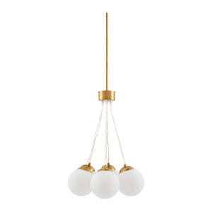   Modern European furniture - Glass Globes 7-Light Chandelier - www.oroa.com | Oroa.com